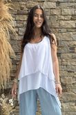 The Cova Santa Layer Top White
